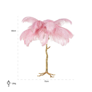 Richmond Tafellamp Upanova roze (Pink)