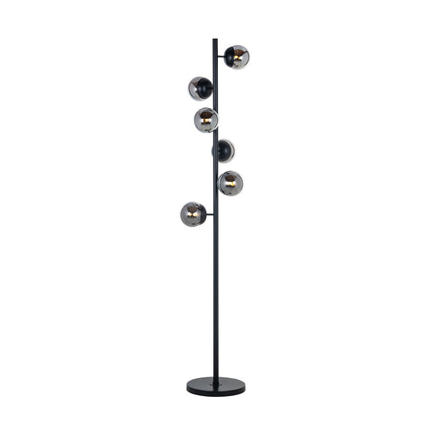 Image of Richmond Vloerlamp Zola smoked (Black)
