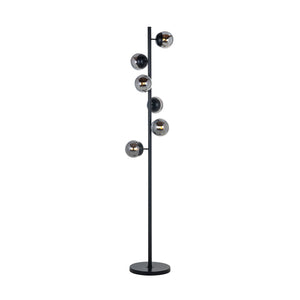 Richmond Vloerlamp Zola smoked (Black)