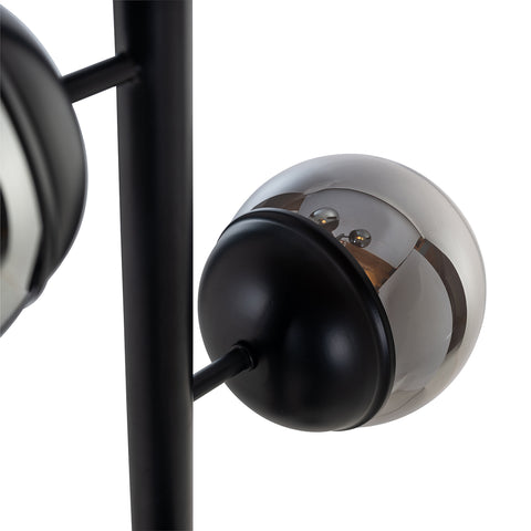 Image of Richmond Vloerlamp Zola smoked (Black)