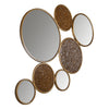 Richmond Spiegel Isaiha met 4 ronde spiegels groot (Gold)