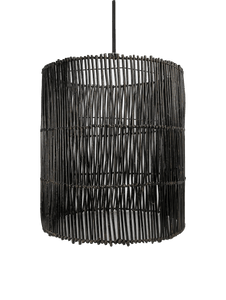 Hanglamp Black Rotan Bohemian HSM Collection 