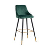 Richmond Barstoel Imani green velvet (Quartz Green 501)