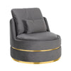 Richmond Fauteuil Kylie Stone velvet / gold (Quartz Stone 101)