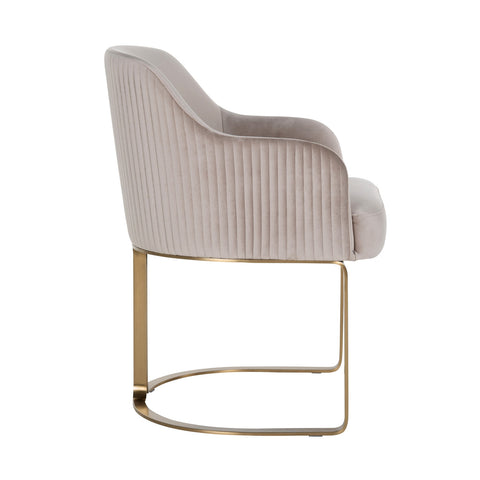 Image of Richmond Stoel Hadley khaki velvet fire retardant (FR-Quartz 903 Khaki)