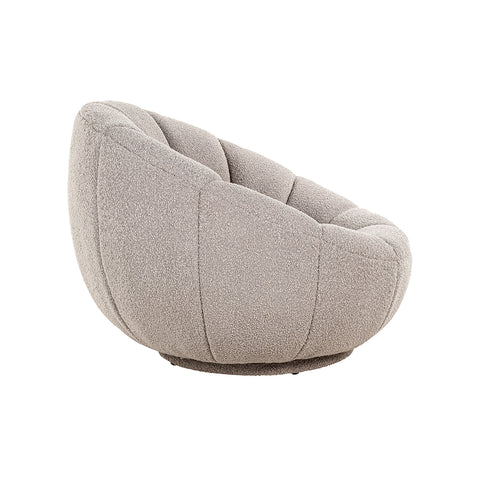 Image of Richmond Draaifauteuil Kendall taupe bouclé (Copenhagen 803 Bouclé taupe)
