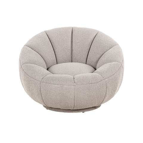 Image of Richmond Draaifauteuil Kendall taupe bouclé (Copenhagen 803 Bouclé taupe)