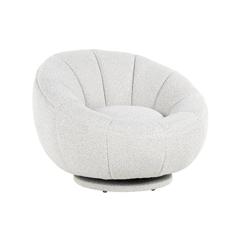 Image of Richmond Draaifauteuil Kendall white bouclé (Copenhagen 900 Bouclé White)