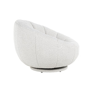 Richmond Draaifauteuil Kendall white bouclé (Copenhagen 900 Bouclé White)