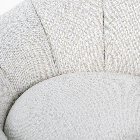 Image of Richmond Draaifauteuil Kendall white bouclé (Copenhagen 900 Bouclé White)