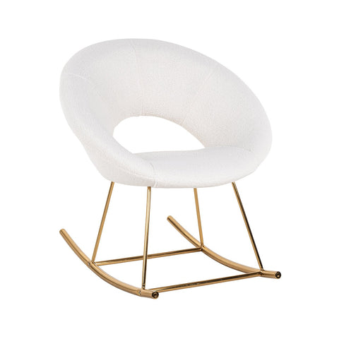 Image of Richmond Schommelstoel Maddy wit (White)