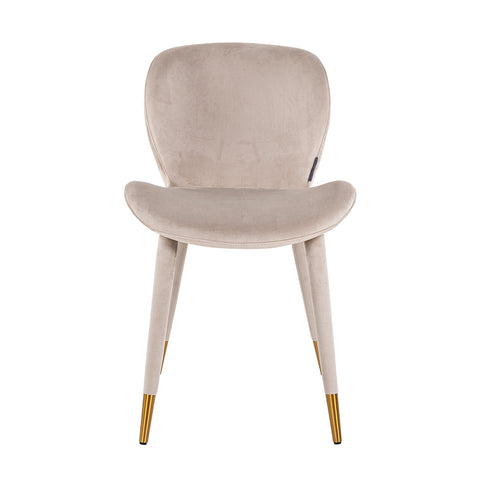 Image of Richmond Stoel Sara khaki velvet fire retardant (FR-Quartz 903 Khaki)