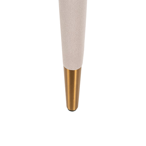 Image of Richmond Stoel Sara khaki velvet fire retardant (FR-Quartz 903 Khaki)