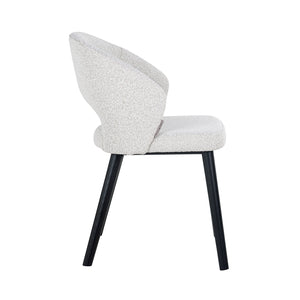 Richmond Stoel Savoy white bouclé (Copenhagen 900 Bouclé White)