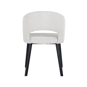 Richmond Stoel Savoy white bouclé (Copenhagen 900 Bouclé White)