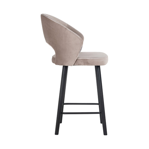 Image of Richmond Counterstoel Savoy khaki velvet (Quartz Khaki 903)