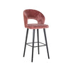 Richmond Barstoel Savoy rose  chenille (Bergen 705 rose chenille)