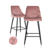 Richmond Counter stoel Brooke rose chenille (set van 2) (Bergen 705 rose chenille)