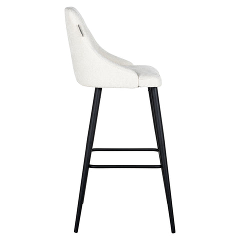 Image of Richmond Bar stoel Brooke white unicorn (set van 2) (Unicorn 02 white)