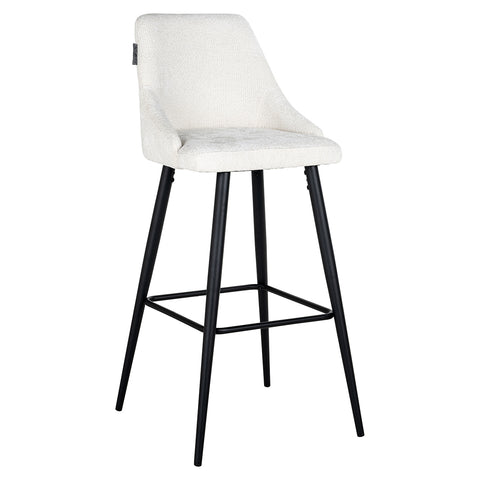 Image of Richmond Bar stoel Brooke white unicorn (set van 2) (Unicorn 02 white)