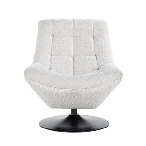 Richmond Draaifauteuil  Richelle White Bouclé fire retardant (Copenhagen 900 Bouclé White)