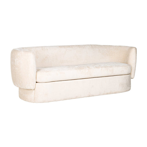 Image of Richmond Bank Donatella white chenille fire retardant (FR-Bergen 900 white chenille)