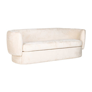 Richmond Bank Donatella white chenille fire retardant (FR-Bergen 900 white chenille)