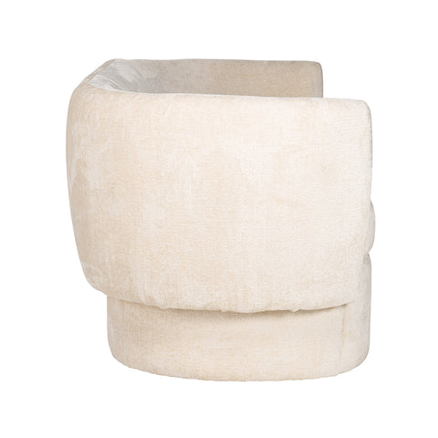 Image of Richmond Bank Donatella white chenille fire retardant (FR-Bergen 900 white chenille)