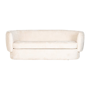 Richmond Bank Donatella white chenille fire retardant (FR-Bergen 900 white chenille)