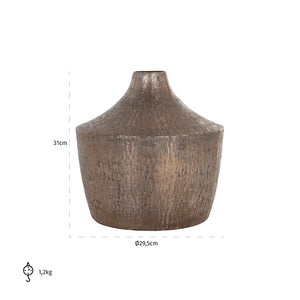 Richmond Vaas Britt groot (Brushed Gold)