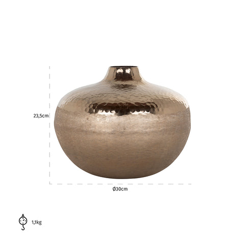 Image of Richmond Vaas Hanna groot goud (Gold)