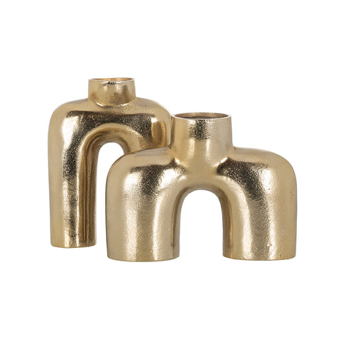 Image of Richmond Vaas Marley groot (Brushed Gold)