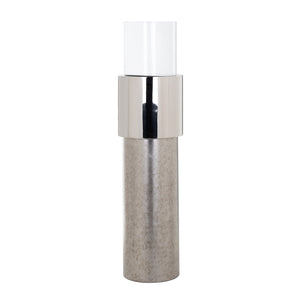 Richmond Windlicht Oxley zilver groot (Silver)