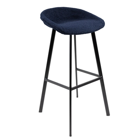 Image of Kick barkruk Lily La Casa de Meubel Donkerblauw 
