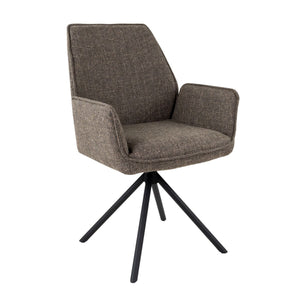 Kick eetkamerstoel Lex La Casa de Meubel Taupe 